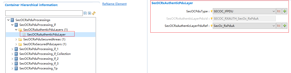 Config RxAuthentic