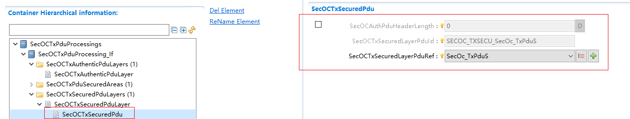 Config TxSecured